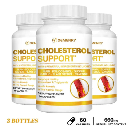 Cholesterol Supplements - Keep Blood Flowing and Promote Cardiovascular Health